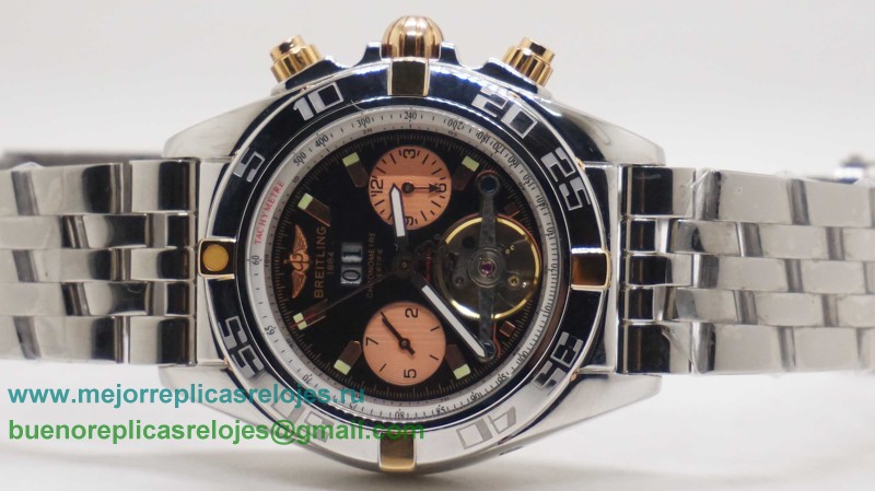 Replica Relojes Breitling Chronomat Evolution Automatico Tourbillon S/S BGH112