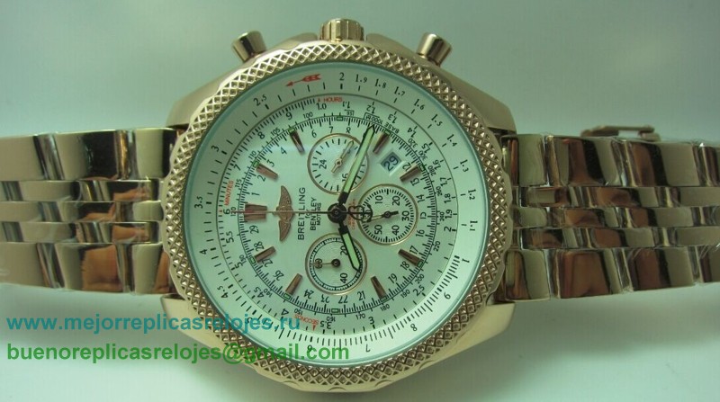 Replica Relojes Breitling Bentley Working Chronograph S/S BGH212