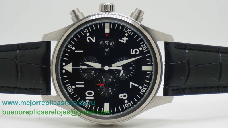 Replica De Relojes IWC Pilot Working Chronograph ICH126
