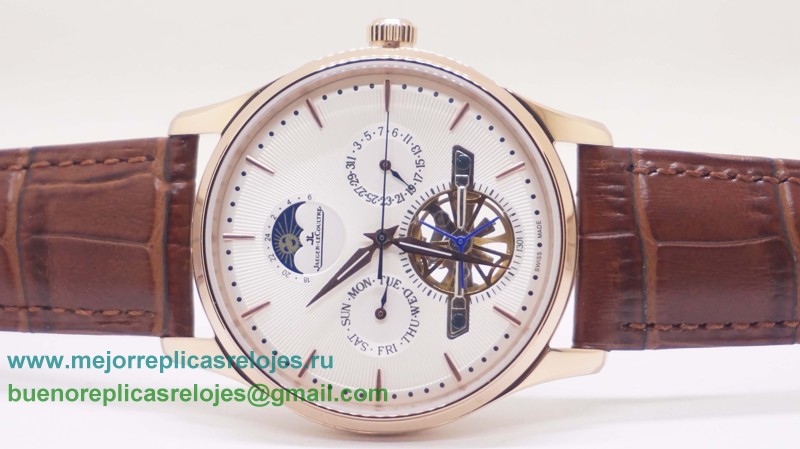 Reloj Jaeger LeCoultre Automatico Tourbillon Moonphase JLH41