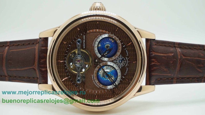Replica De Reloj Montblanc Tourbillon Cylindrique NightSky Geosphères Limited Edition MCH70