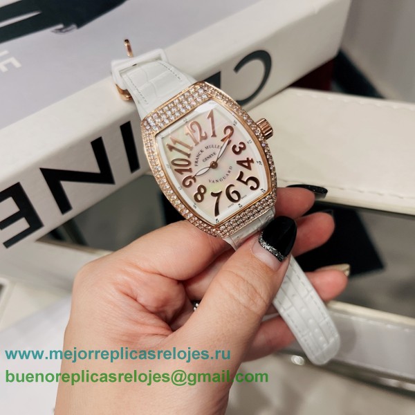 Replicas Relojes Franck Muller Vanguard Cuarzo Diamonds FMDS30