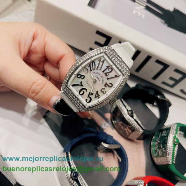 Replicas Relojes Franck Muller Vanguard Cuarzo Diamonds FMDS34