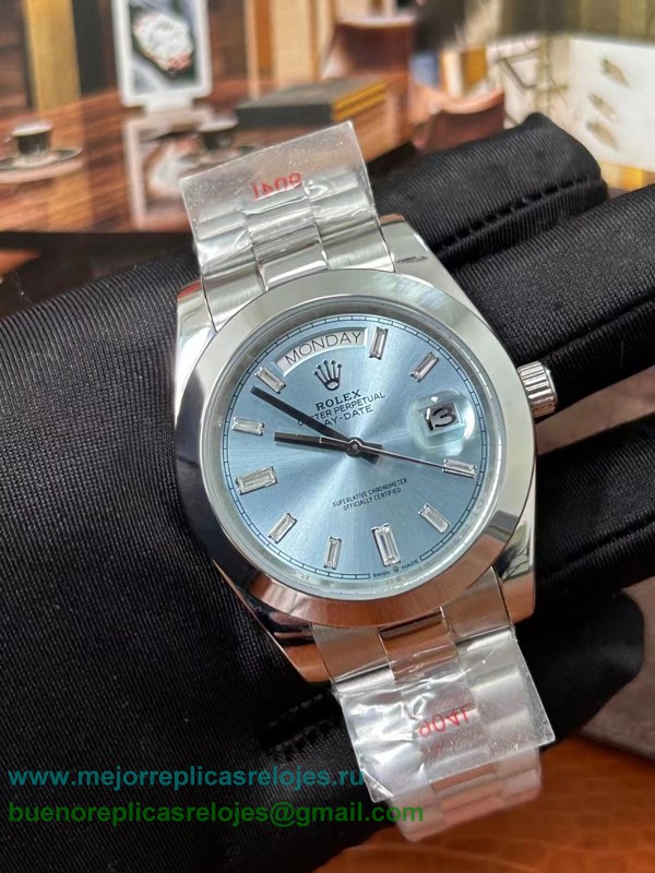 Replicas Relojes Rolex Day-Date Automatico S/S 41MM Sapphire RXHS91