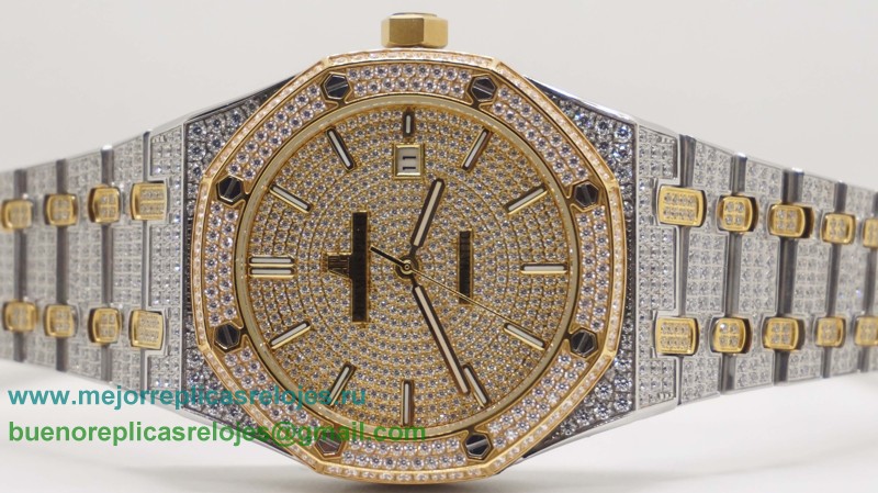 Replica Reloj Audemars Piguet Royal Oak Automatico S/S Diamonds APH127