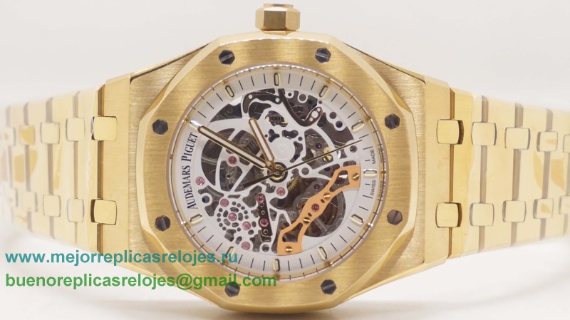Replica Reloj Audemars Piguet Automatico Skeleton S/S APH135