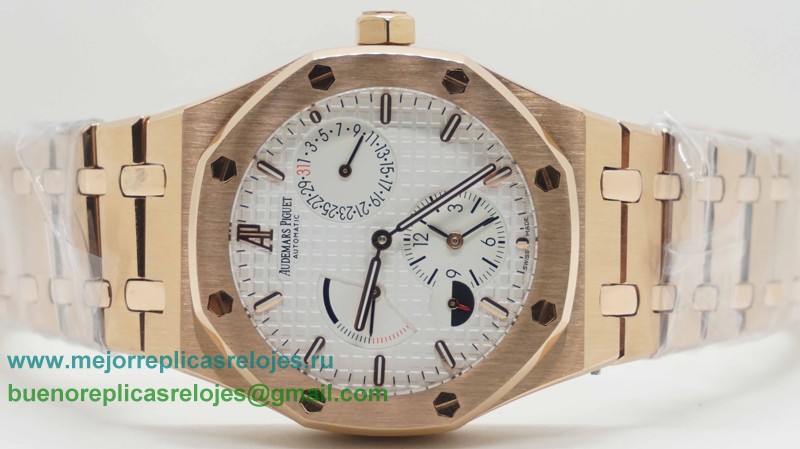 Replica Reloj Audemars Piguet Royal Oak Automatico Working Power Reserve S/S APH90