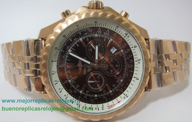 Replica Relojes Breitling Bentley Working Chronograph S/S BGH24