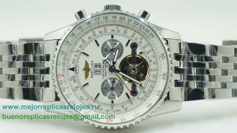 Replica Relojes Breitling Navitimer Automatico Tourbillon S/S BGH110