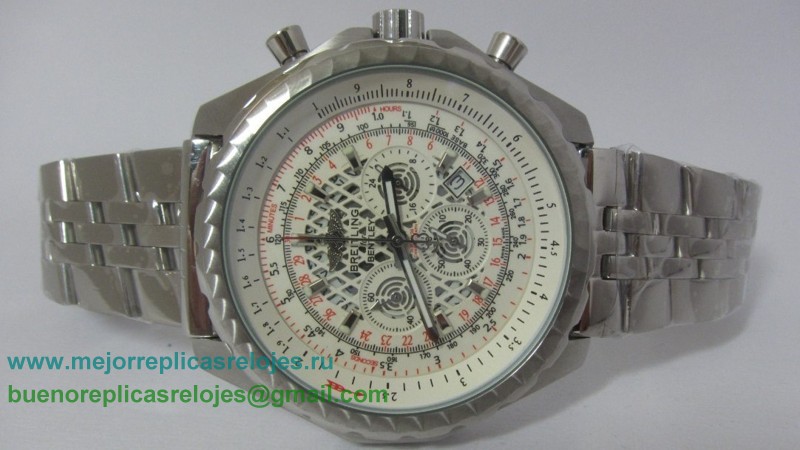 Replica Relojes Breitling Bentley Working Chronograph Skeleton S/S BGH164