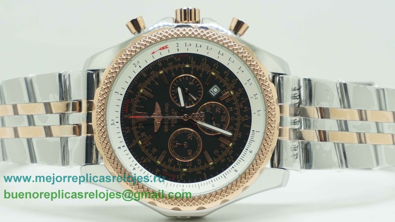 Replica Relojes Breitling Bentley Working Chronograph S/S BGH198