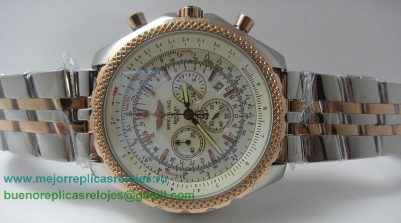 Replica Relojes Breitling Bentley Working Chronograph S/S BGH206