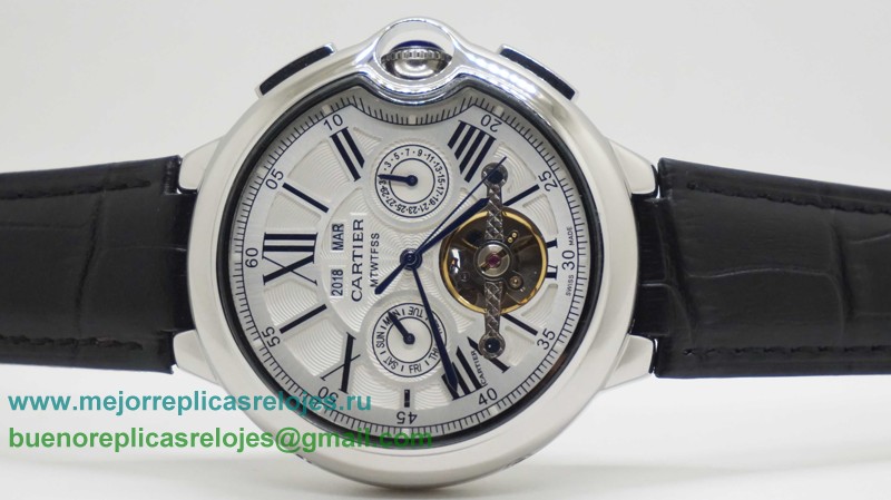 Relojes Replicas Cartier Ballon bleu de Cartier Automatico Tourbillon CRH158