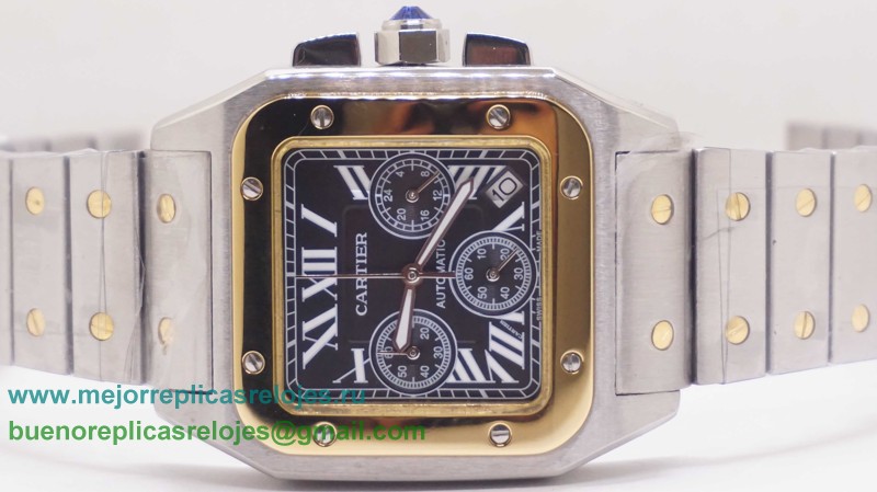 Relojes Replicas Cartier Santos Working Chronograph S/S CRH171