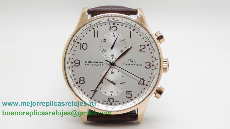 Replica De Relojes IWC Portugieser Two Zone Automatico ICH107