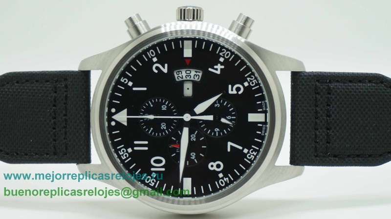 Replica De Relojes IWC Pilot Working Chronograph ICH138