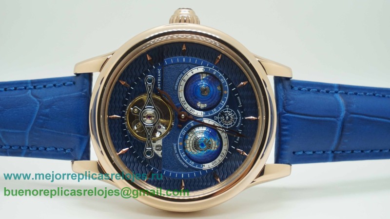 Replica De Reloj Montblanc Tourbillon Cylindrique NightSky Geosphères Limited Edition MCH71