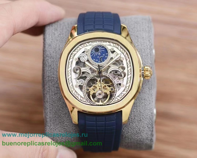 Replicas Reloj Patek Philippe Automatico Moonphase Tourbillon PPHS251