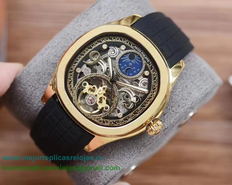 Replicas Reloj Patek Philippe Automatico Moonphase Tourbillon PPHS252