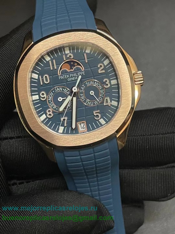 Replicas Reloj Patek Philippe Aquanaut 5261R-001 Moonphase Suizo ETA Automatico PPHS258