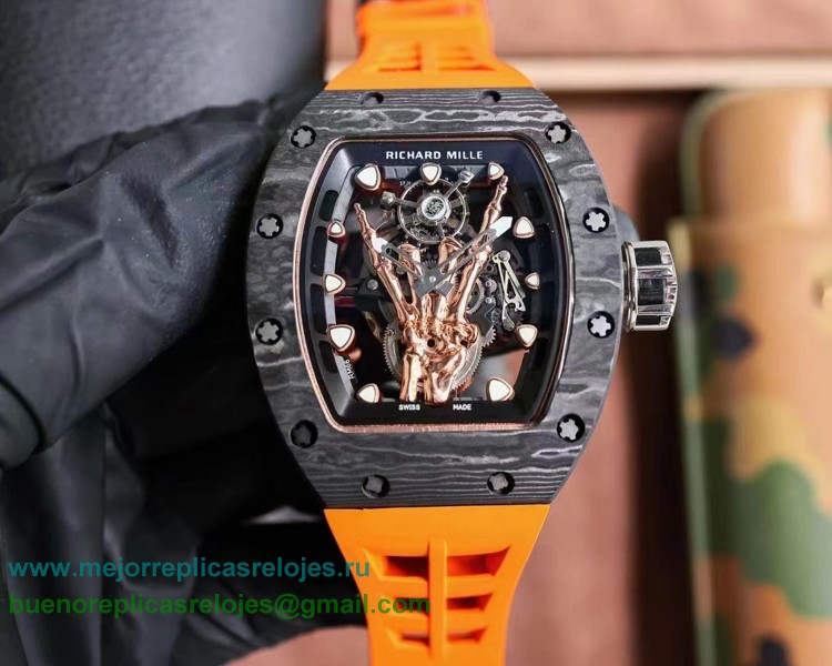 Replicass Richard Mille RM66 Carbon Fiber Automatico RMHN180