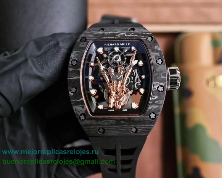 Replicass Richard Mille RM66 Carbon Fiber Automatico RMHN181