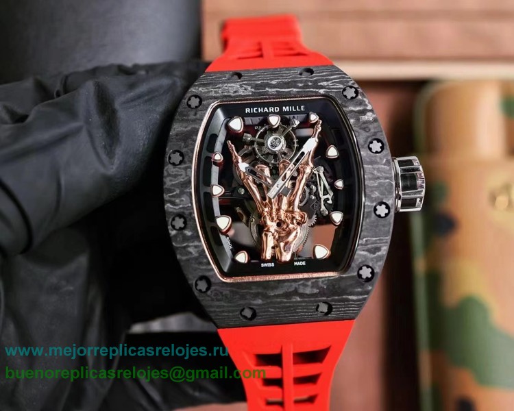 Replicass Richard Mille RM66 Carbon Fiber Automatico RMHN183