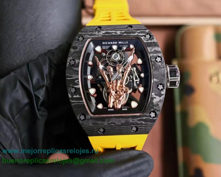 Replicass Richard Mille RM66 Carbon Fiber Automatico RMHN184