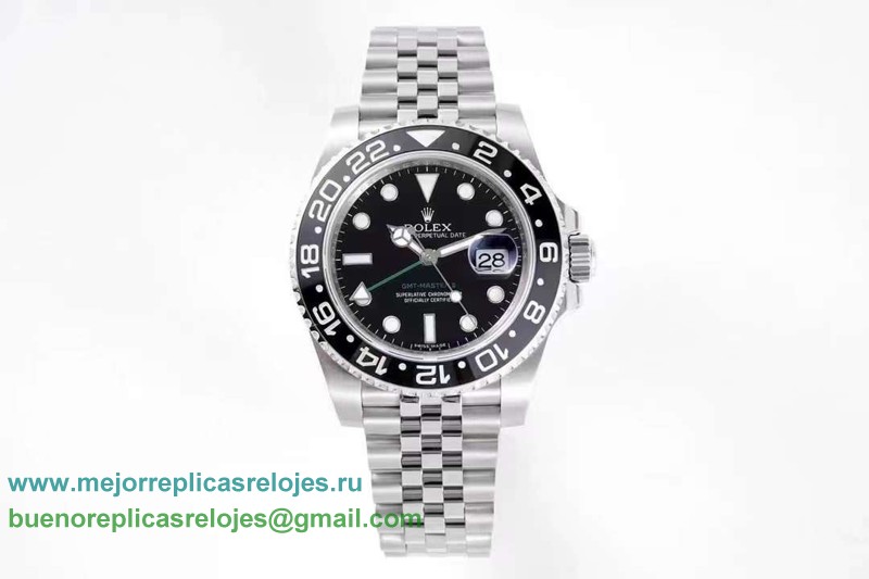 Replicas Relojes Rolex GMT-Master II Suizo ETA 3285 Automatico RXHS174