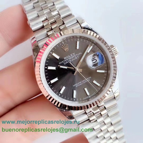 Replicas Relojes Rolex Datejust Suizo ETA 3235 Automatico S/S 36MM Sapphire RXHS51