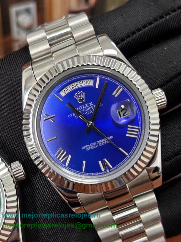 Replicas Relojes Rolex Day-Date Automatico S/S 41MM Sapphire RXHS95