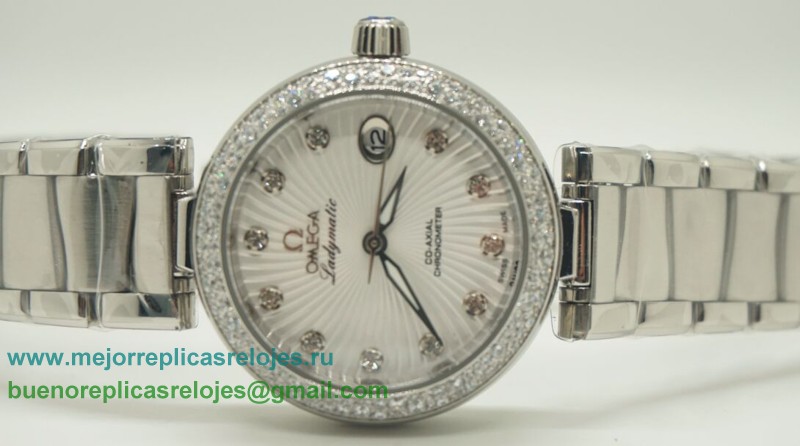 Relojes De Replica Omega Ladymatic Cuarzo Diamond Bezel OAD17