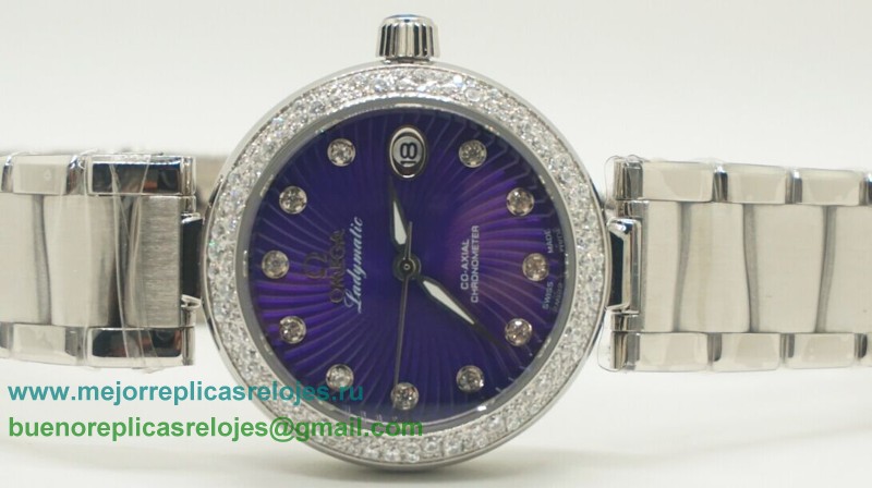 Relojes De Replica Omega Ladymatic Cuarzo Diamond Bezel OAD18