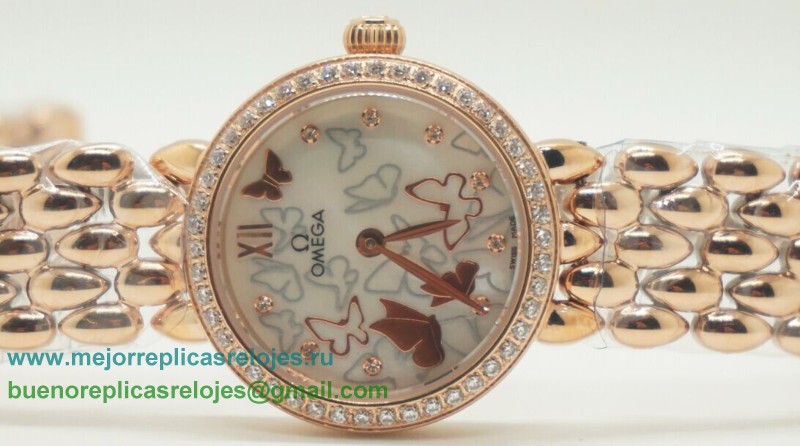 Relojes De Replica Omega Cuarzo Diamond Bezel OAD22