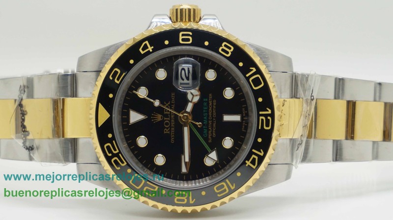 Replicas De Relojes Rolex GMT-Master II Automatico S/S Ceramic Bezel Sapphire RXH88