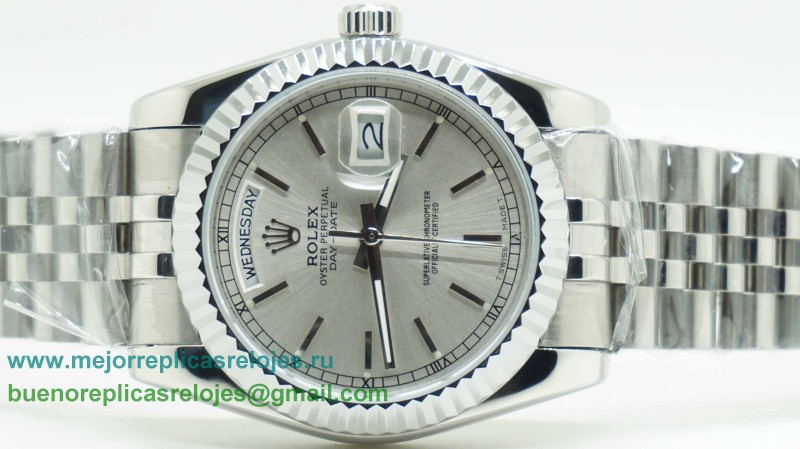 Replicas De Relojes Rolex Day-Date Automatico S/S 36MM RXH108