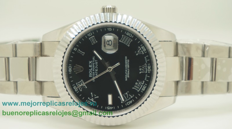 Replicas De Relojes Rolex Datejust Suizos ETA 2836 Automatico S/S 41MM Sapphire RXH115
