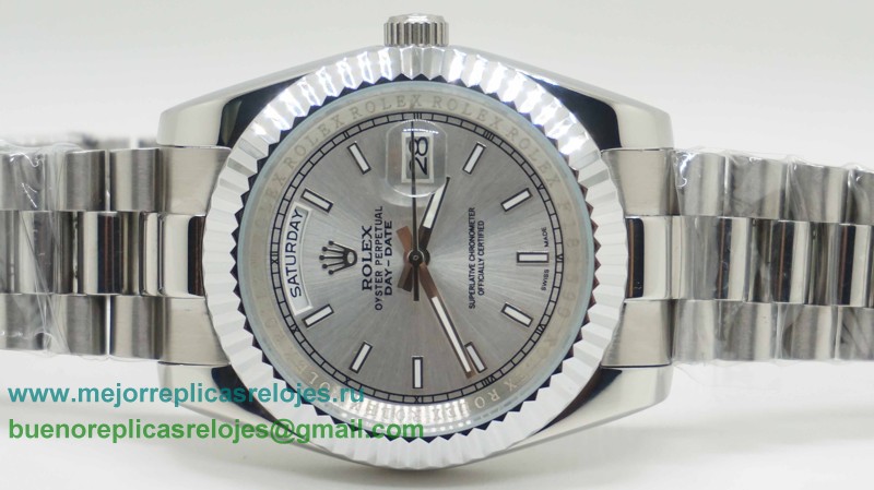 Replicas De Relojes Rolex Day-Date Automatico S/S 41MM RXH142