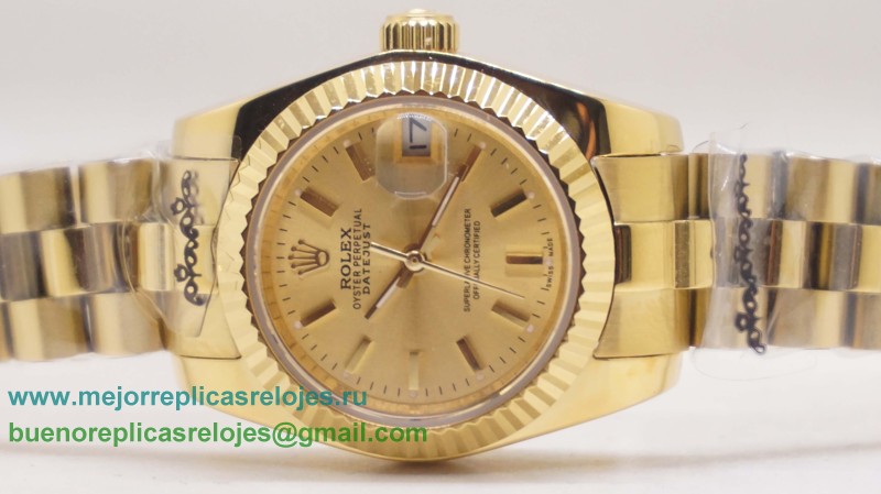 Replicas De Relojes Rolex Datejust Automatico S/S RXD24