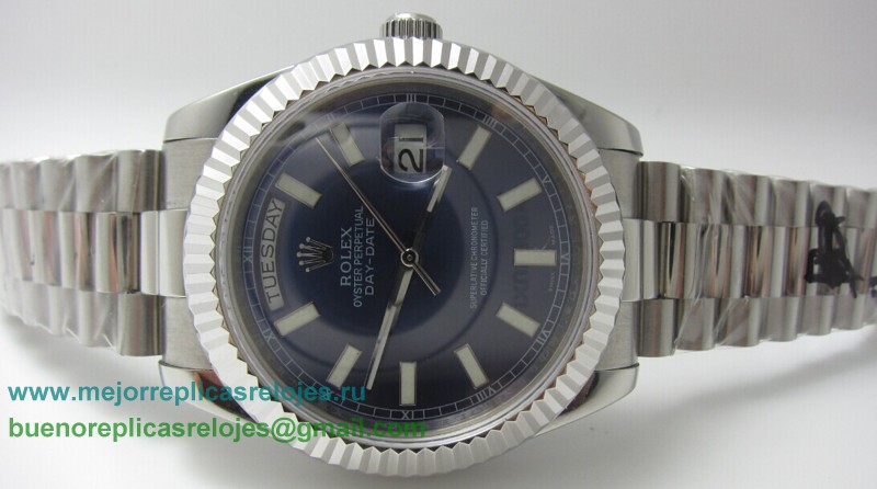 Replicas De Relojes Rolex Day-Date Suizos ETA 2836 Automatico S/S 41MM Sapphire RXH150