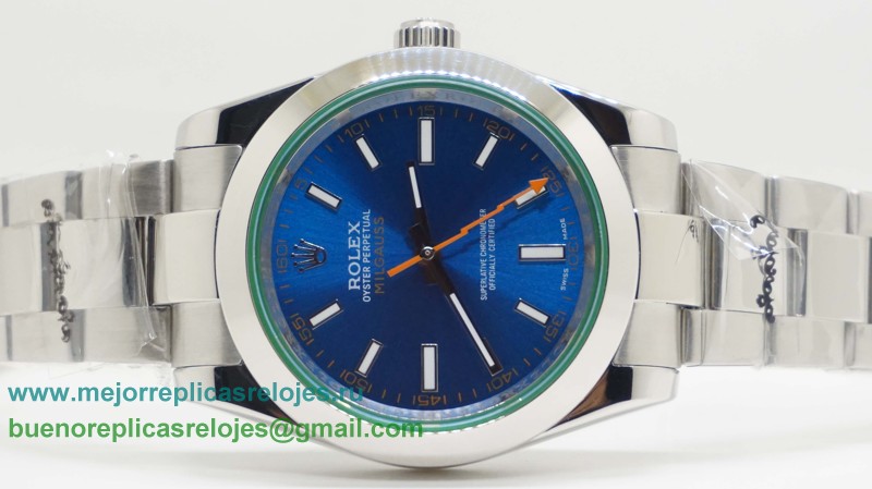 Replicas De Relojes Rolex Milgauss Automatico S/S 41MM Sapphire RXH155