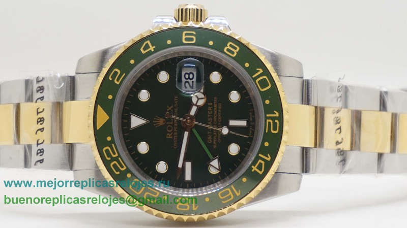 Replicas De Relojes Rolex GMT-Master II Automatico S/S Ceramic Bezel Sapphire RXH178