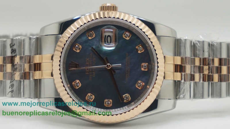 Replicas De Relojes Rolex Datejust Automatico S/S 36MM Sapphire RXH187