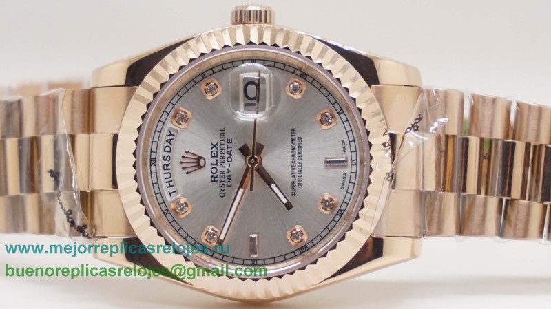 Replicas De Relojes Rolex Day-Date Automatico S/S 36MM RXH191