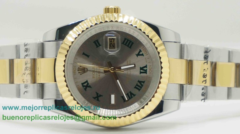 Replicas De Relojes Rolex Datejust Automatico S/S 41MM Sapphire RXH217