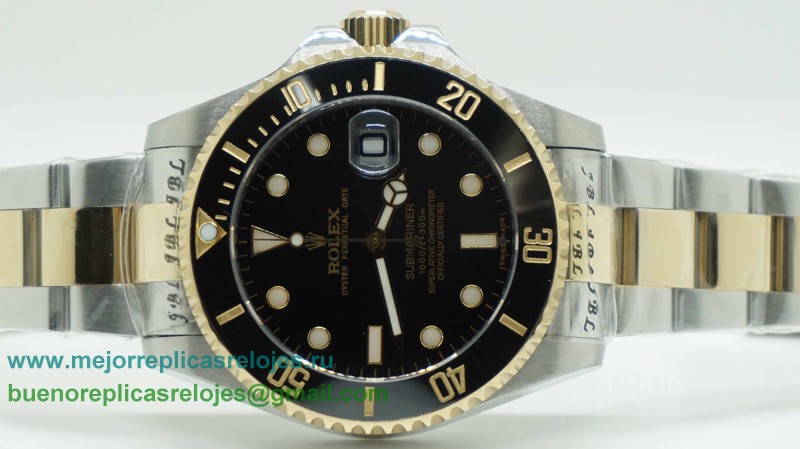 Replicas De Relojes Rolex Submariner Automatico S/S Ceramic Bezel Sapphire 44MM RXH243