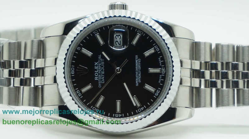 Replicas De Relojes Rolex Datejust Automatico S/S 36MM Sapphire RXH249