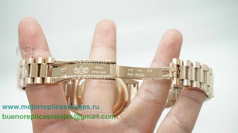 Replicas De Relojes Rolex Day-Date Automatico S/S 41MM Sapphire RXH256