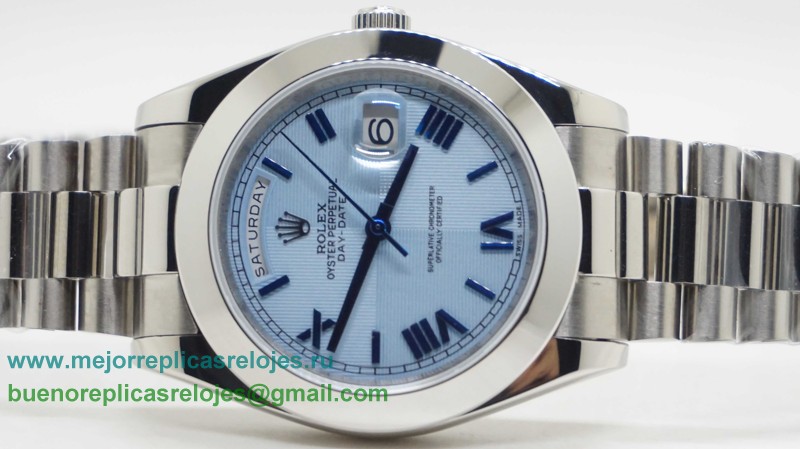 Replicas De Relojes Rolex Day-Date Automatico S/S 41MM Sapphire RXH300