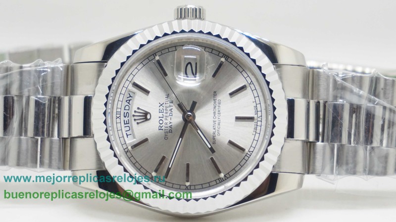 Replicas De Relojes Rolex Day-Date Automatico S/S 36MM RXH303